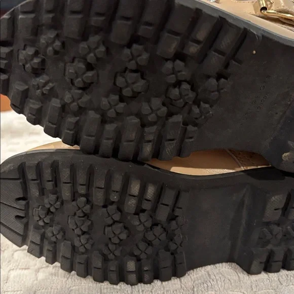 Embellished Beige Ankle Boots - Picture 6 of 6